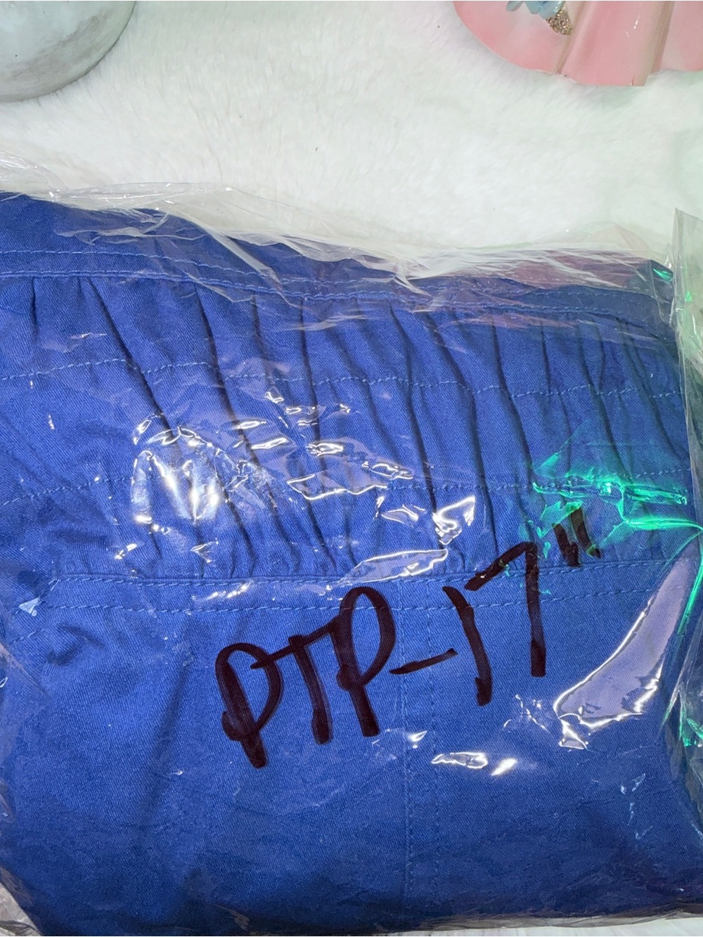 Smart Set Blue Double-Breasted Blazer Coat Light Weight Summer Over Coat 💝 - Picture 3 of 7
